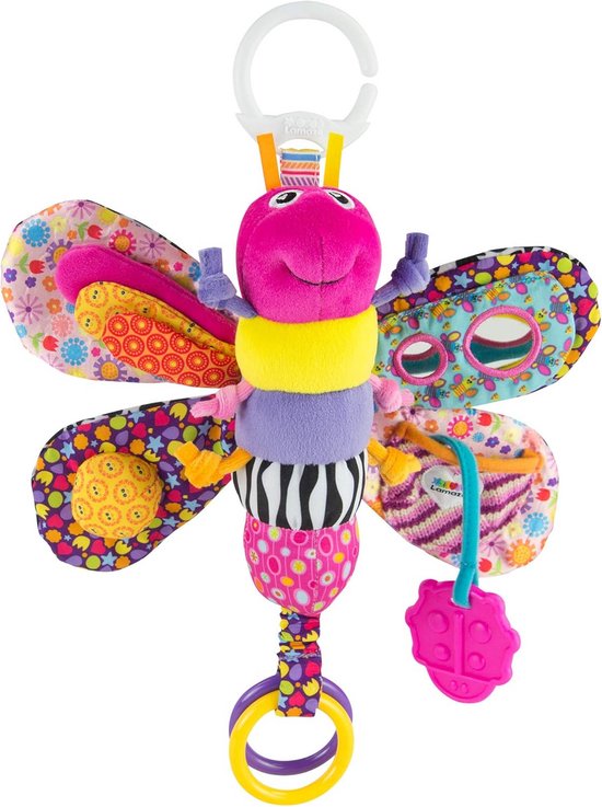 Knuffel Vuurvliegje met Diverse Sensorische Speelfuncties voor Baby's van Merkloos