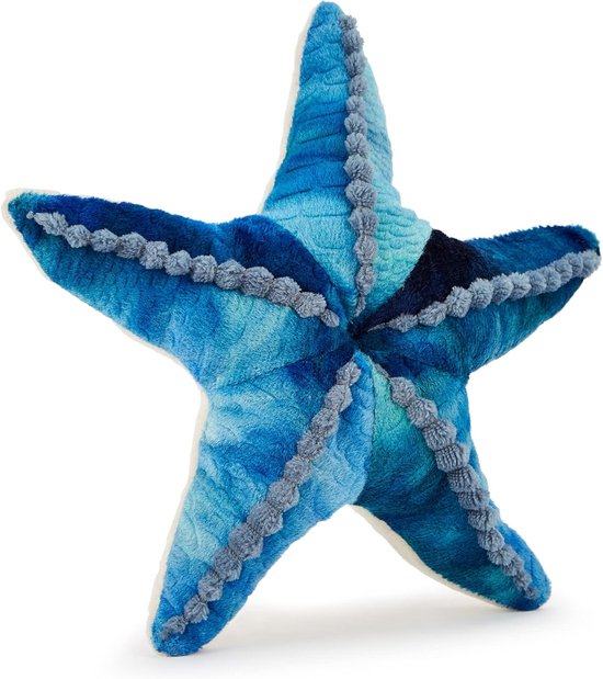 Knuffel Zeester - Pluche Dier - Spelen en Knuffelen - Gemaakt voor Knuffels - 55 cm - Blauw
