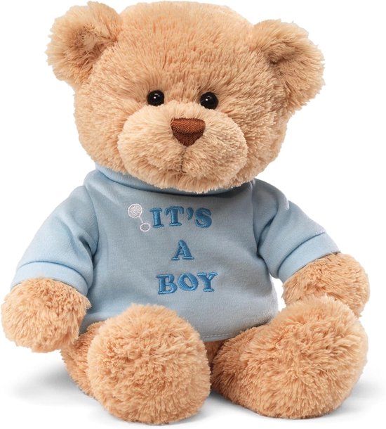 Knuffelbeer 'It's a Boy' 30 cm - Zacht Pluche Speelgoed voor Jongens