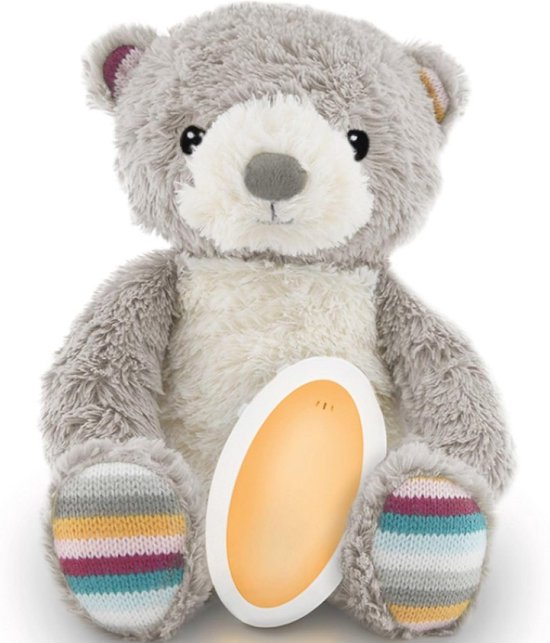 Knuffelbeer Nachtlampje met Slaapgeluiden en Voice Recorder voor Baby en Peuter