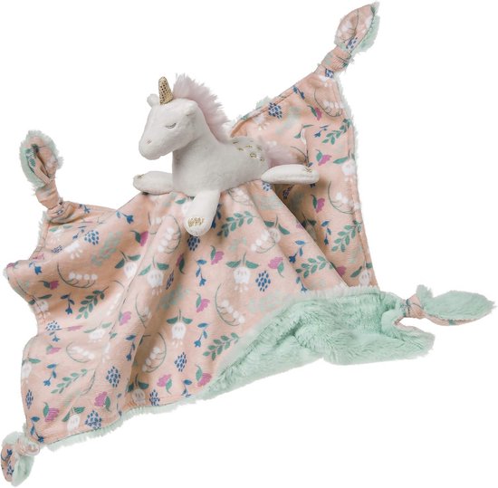 Knuffeldeken Eenhoorn Baby | Zachte Babbekken en Speelkleed | Kraamcadeau