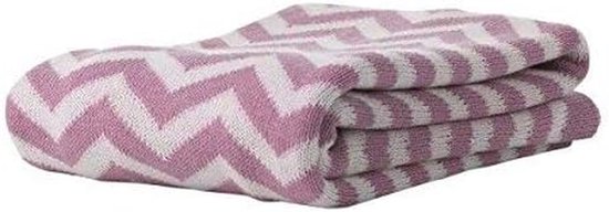 Knuffeldekentje - Baby deken - Baby comfort - Zacht materiaal - 76 x 76 cm - Roze