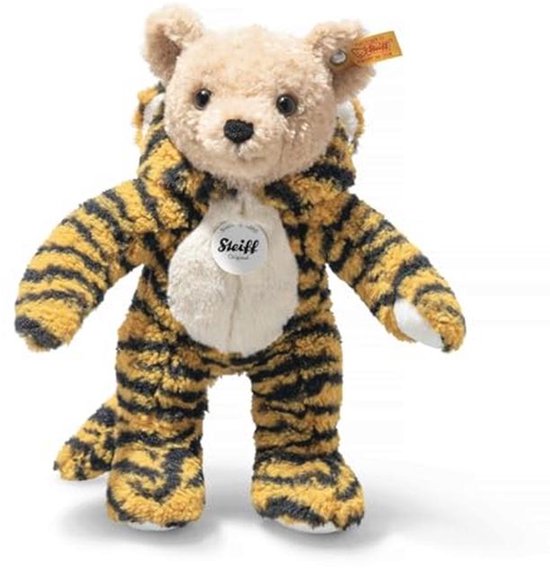 Knuffeldier Hoodie-teddybeer Tijger 27 cm - Schattige Pluche Vriend voor Kinderen van LENVIKEN