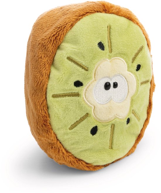 Knuffeldier Kiwi met omkeerfunctie 15 cm 2 in 1 - groen - Zacht NICI-pluche speelgoed – Ideaal om mee te knuffelen, spelen en als maatje thuis, op school of onderweg | 62991