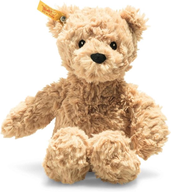 Knuffeldier Teddybeer - Pluche Dier - Spelen en Knuffelen - Zachte Pluche Vacht - 20 cm - Lichtbruin