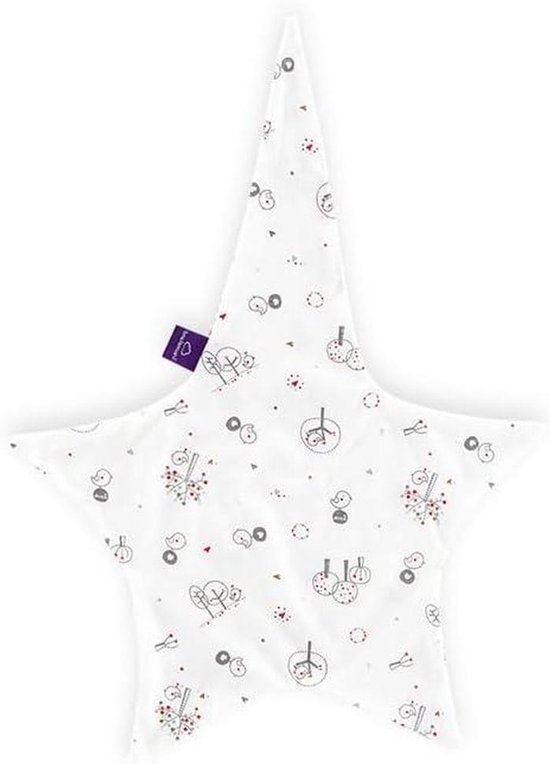 Knuffeldoek Baby - Zachte Doek Knuffel - Kalmeren Baby - 100% Katoen - 41 x 36 cm - Vogeltje