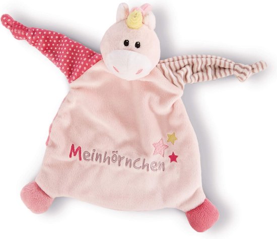 Knuffeldoek Eenhoorn Stupsi 25x25 cm - Knuffel voor Baby en Peuter vanaf 0 Maanden van Merkloos