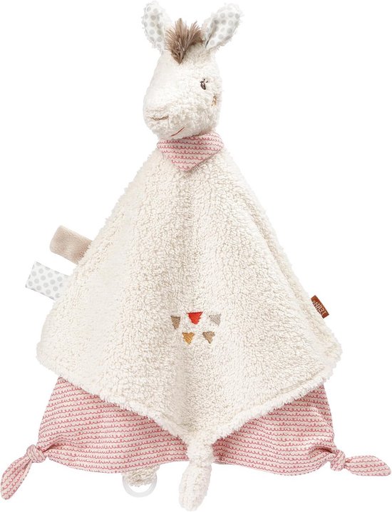 Knuffeldoek Lama voor Baby en Peuter - Slaaphulp, Knuffeldier & Fopspeenhouder van Merkloos