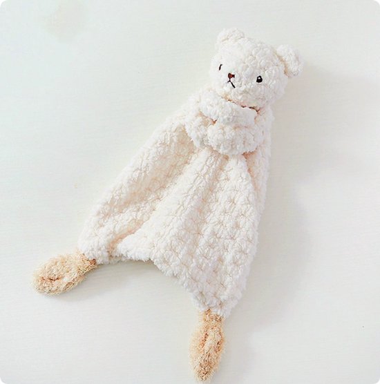 Knuffeldoekje Beer - Katoen - Baby - Kind - 33x20cm