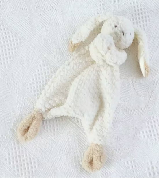 Knuffeldoekje Konijn - Katoen - Baby - Kind - 33x20cm