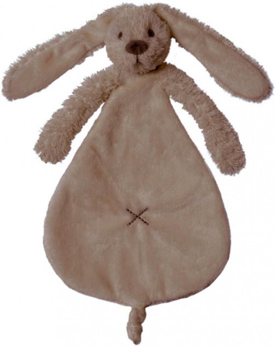 Knuffeldoekje Rabbit Richie clay van Merkloos