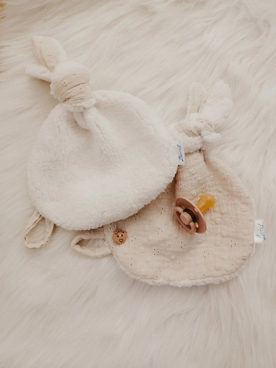 Knuffeldoekje Wit / Creme van Merkloos