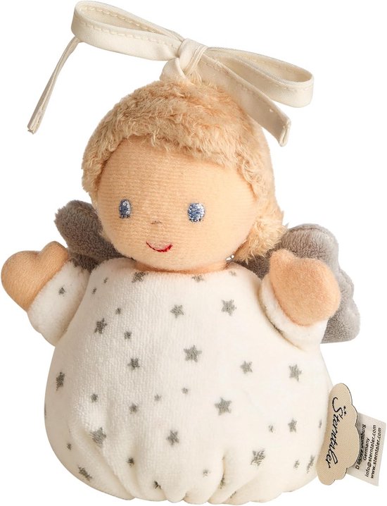 Knuffelhanger Engel Met Rammelaar en Knettergeluid van Merkloos