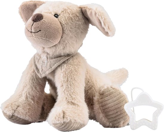 Knuffelhond met Muziekdoos: Rustgevend Slaapknuffel Wasbaar voor Baby en Peuter van Merkloos
