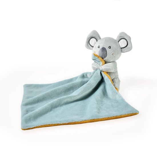 Knuffelige pluche babyveiligheidsdeken, zacht dierenknuffeldier voor meisjes en jongens, knuffeldeken, verjaardagscadeau - koala