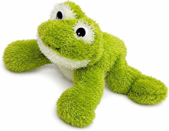 Knuffelkikker Pluche - Zachte Kikker - Babykamer Decoratie - Wasbaar op 30°C - 23 cm - Groen