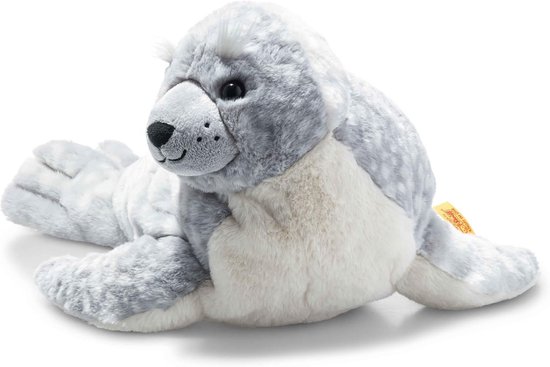 Knuffelrob met Zachte Ice Blauwe Pluche, 40 cm - Geschikt voor Kinderen