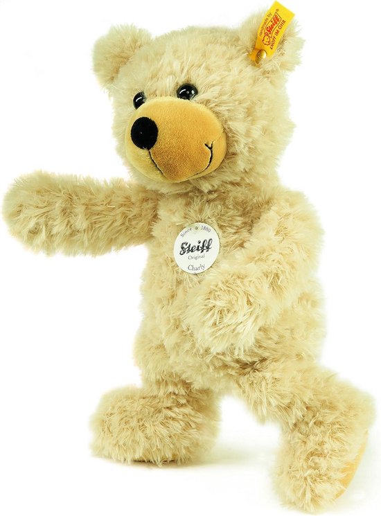 Knuffelteddybeer 30 cm - Beige Schlenkerteddy