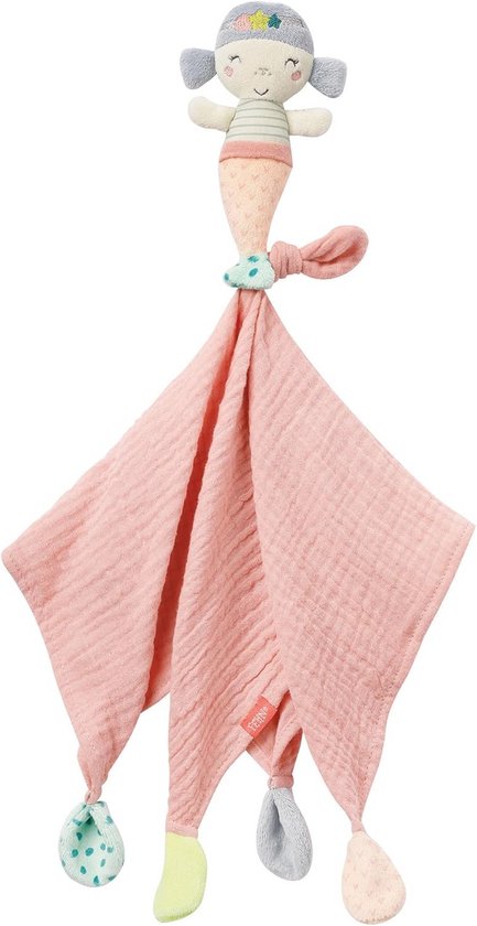 Knuffeltuch Zeemeermin voor Baby – 45 cm Knuffelen en Spelen vanaf 0+ maanden van Merkloos