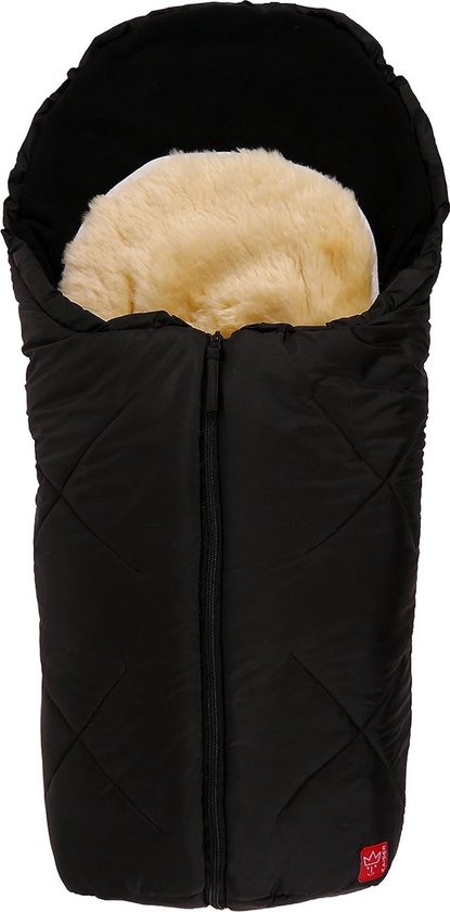 knuffelzakje"Little Sheepy", kleur: zwart van Little Dutch