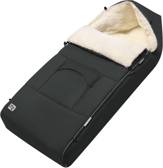 Knusse Baby Voetenzak met Reflectoren voor Kinderwagens en Autostoelen - Winter Wikkeldeken van Merkloos