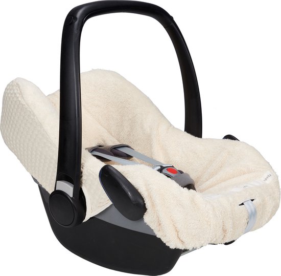 Koeka autostoelhoes 0+ 3/5 punts wafel Antwerp natural One Size van Koeka