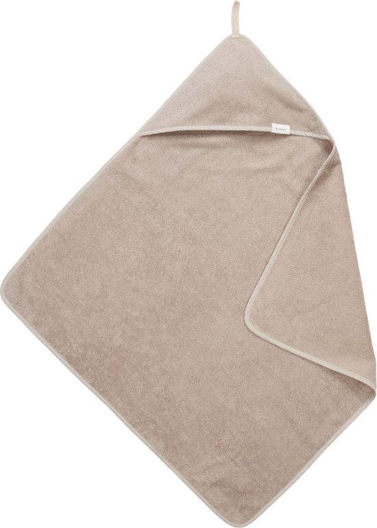 Koeka baby badcape Dijon Daily - 100x100cm - taupe van Koeka