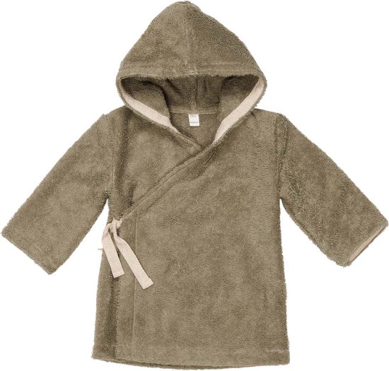 Koeka baby badjas Dijon Daily moss 62/68 van Merkloos