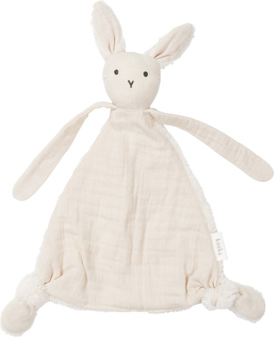 Koeka baby knuffeldoekje Otis - wit van Koeka