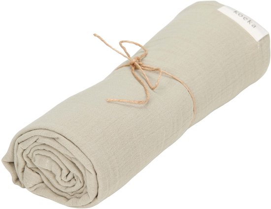 Koeka hydrofiel swaddle Faro sage 75x75 van Koeka