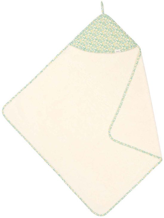 Koeka Meadow Badcape - 100 x 100 cm - Off White