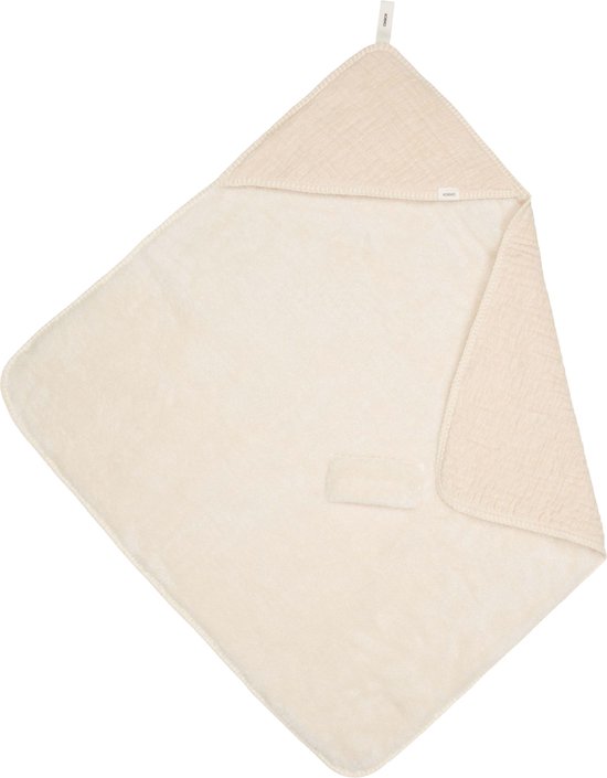 Koeka Rivoli Teddy Omslagdoek – 100 x 100 cm – Warm White van Koeka