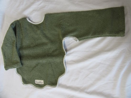 koeka , slab met mouwen , kaki groen , verstelbaar , venice van Koeka