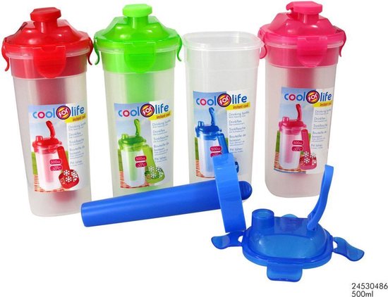Koelfles 500ml m/koelelement