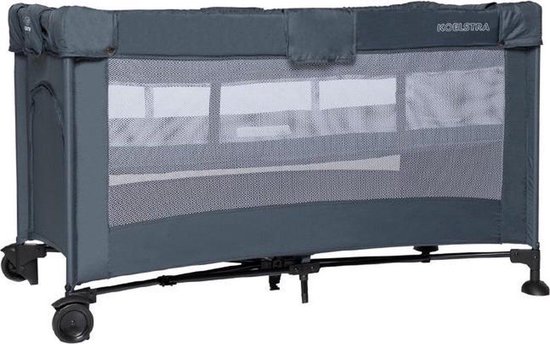 Koelstra Travelsleeper Campingbedje - met verhoger - Grijs van Koelstra