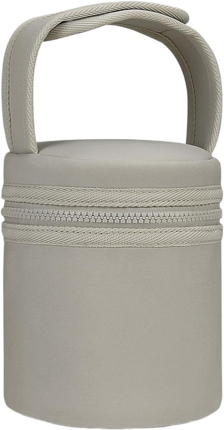 Koeltas Moedermelk - Thermos Organizer - Borstvoeding Onderweg - Houdt 5 Uur Vers - Compact Lichtgewicht - Beige