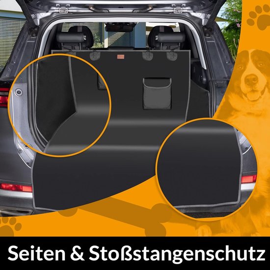 Kofferbak Bescherming Universeel Water Afstotend Krasbestendig Bumper Guard Easy Care 600D Oxford Universel Beschermer Zwart van KoffeR