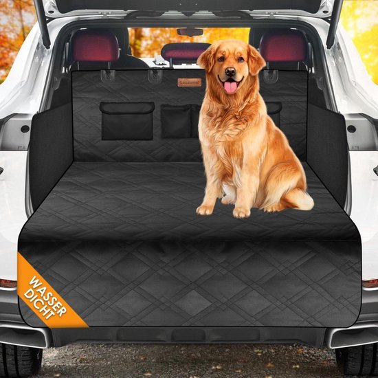 Kofferbakbescherming voor Honden - Universele Kofferbakhoes Mat met Hondendeken - Zwart Waterdicht Antislip Kofferbak Beschermhoes Hond2.0 van Hond2.0