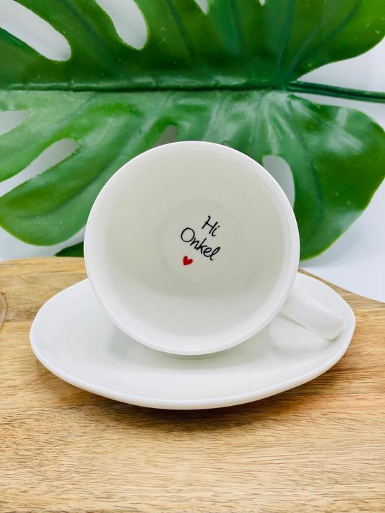 Koffiekopje zwangerschap (aankondiging / bekendmaking) voor Onkel incl. bewaardoosje van Majestic Gift Studio