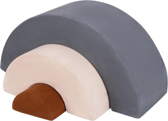 KOMFOTTEU 3 delig Schuimblokken - Soft Play Foam Blokken - Reuze Bouwblokken - voor kinderen