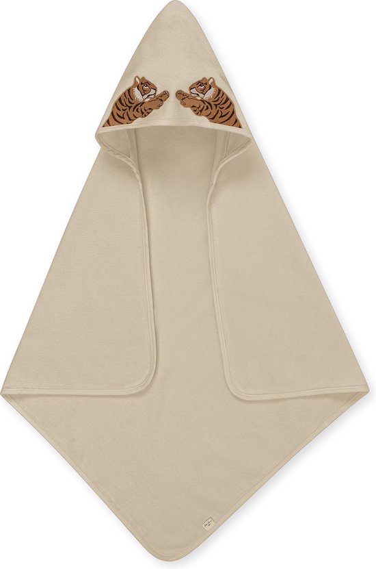 Konges Slojd Badcape Embroidery Gots Tiger van Konges Slojd