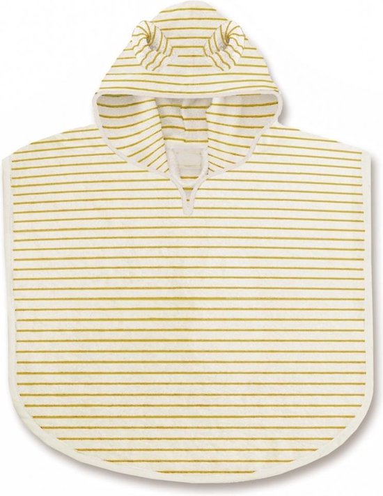 Konges Sløjd - Terry Poncho Striped Sunflower - Poncho's van Konges Sløjd