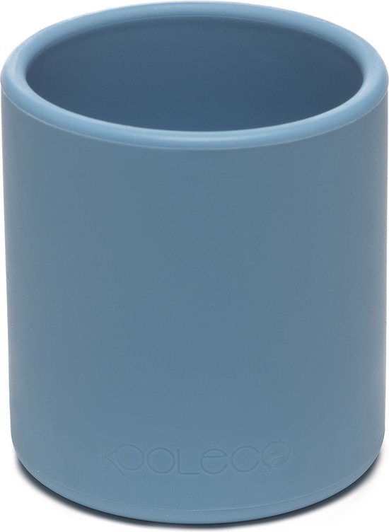 Kooleco - siliconen kinder drinkbeker - dusk blue van Kooleco