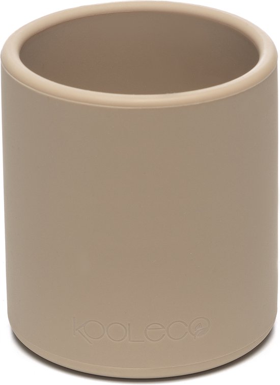 Kooleco - siliconen kinder drinkbeker - sand van Kooleco