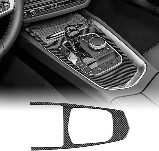 Koolstofvezel Auto Schakelbord Afdekking voor BMW Z4 G29 (2019-2023) - Interieur Accessoire van SenMoCOR