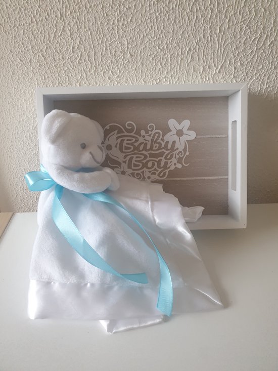 Kraamcadeau Baby Boy [kraammand][kraamkado][babygeschenkenset] van Happily Presented