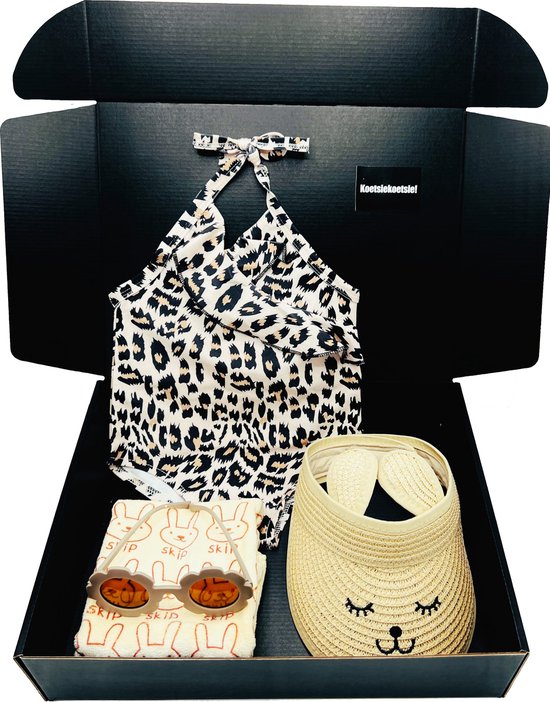 Kraamcadeau - baby meisje - baby badpak - 2 maten - kan ook rechtstreeks als cadeau worden verstuurd van Lief!