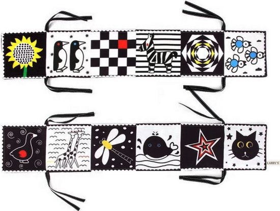 Kraamcadeau - Boekje Baby - Kraamcadeau Jongens - Activiteitenboekje - Kraamcadeau Meisjes - Box Speelgoed Baby - Larry's van Merkloos