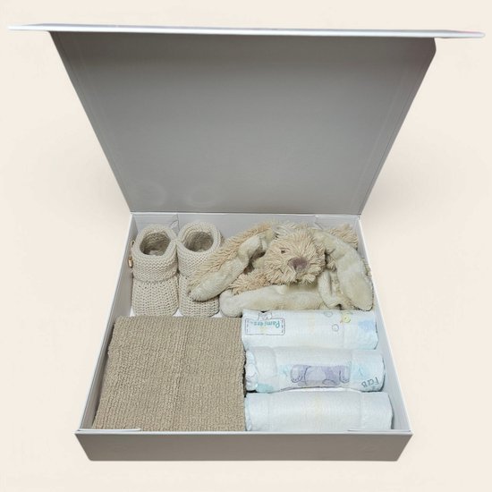 Kraamcadeau Bruin met Happy Horse Richie Knuffeldoekje van JoJo Maman Bébé