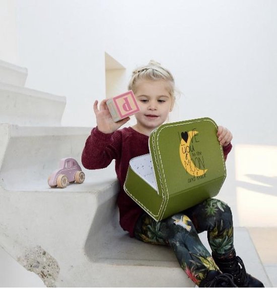 kraamcadeau kinderkoffer van Merkloos
